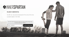 Desktop Screenshot of innerspartan.com